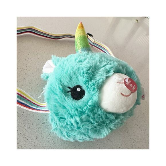 Cuddle Barn Llamacorn Purse Fanny Pack Enchanted Dazzle Plush Sound NEW - Picture 3 of 6